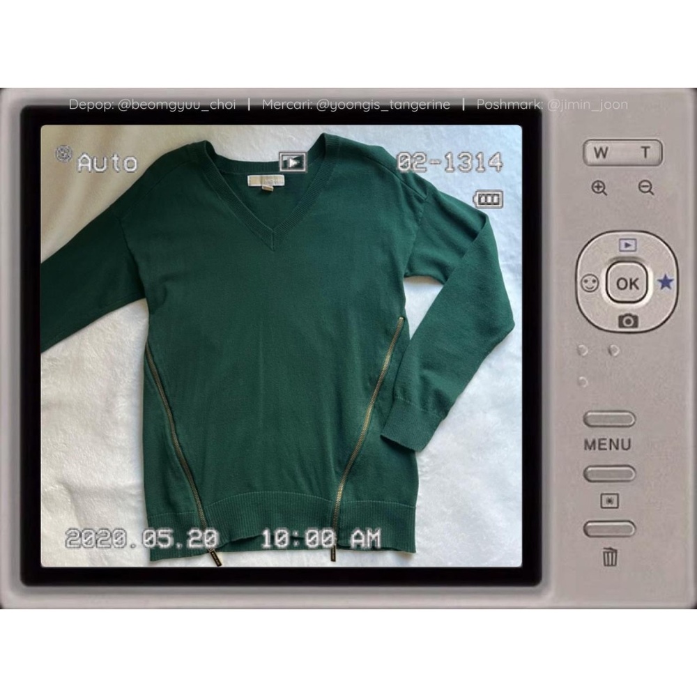 Vintage green Michael Kors sweater ✨